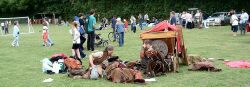 The ancient folk singers at rest