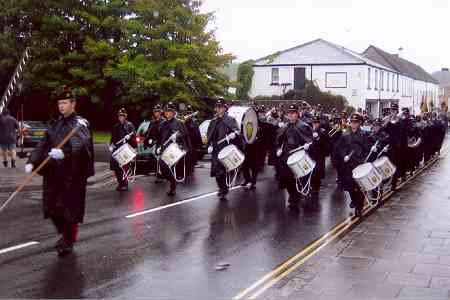 RBL Youth Band marching