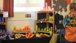 Colourful candles