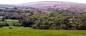 Cosdon from Whiddon Down