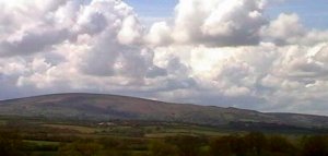 Big clouds over Cosdon