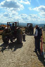 Tractors against the sun