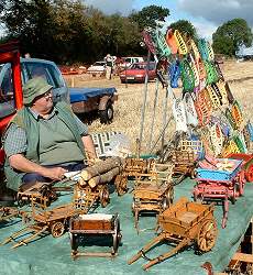 Model cart stall