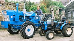 Big and little tractors