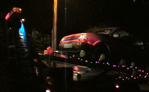 Towed car