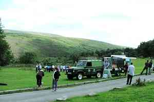 Dartmoor National Park display
