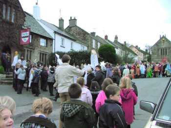Outside the Oxenham Arms