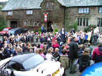 Outside 'The Ox'