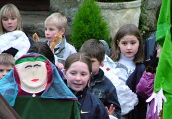Procession goes forward