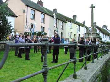 The green outside St Mary's