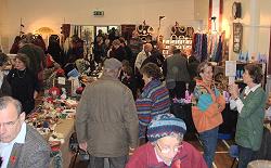 A crowded hall