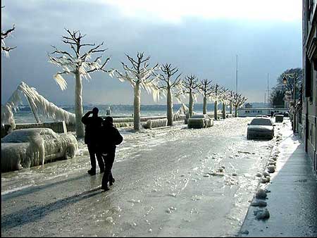 icy road