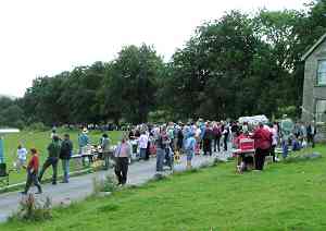 stalls on the green