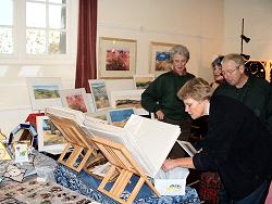 Looking at prints
