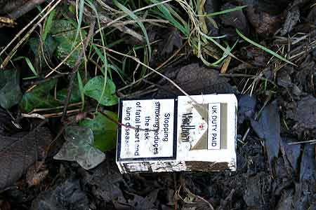 cigarette packet