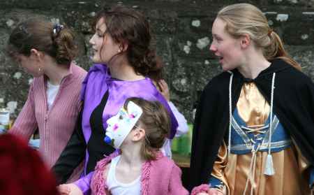 Young dancers joining the fun