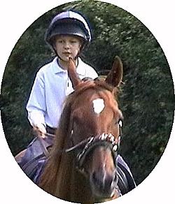 Boy riding