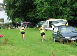 the finishing line