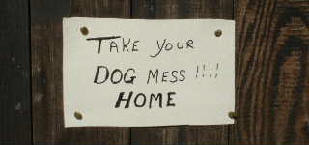 Offensive notice
